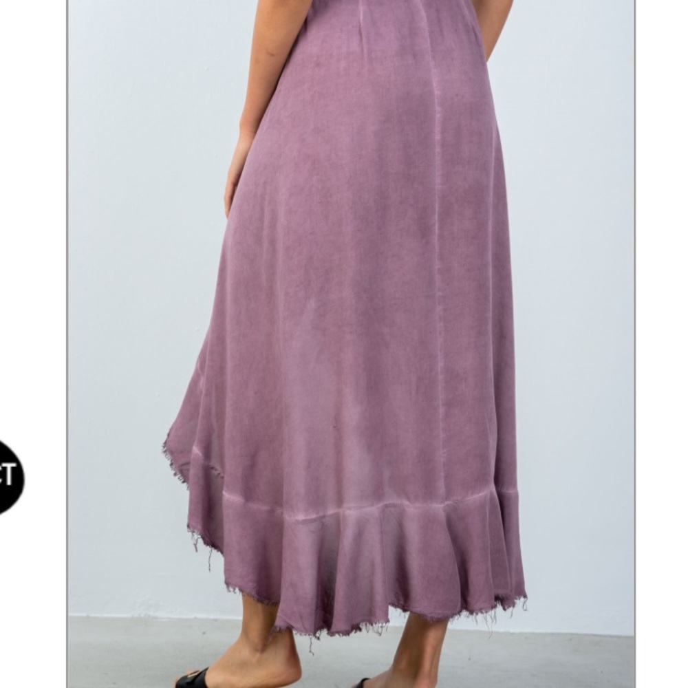 Bohemian Style Wrap Skirt - Picture 2 of 5